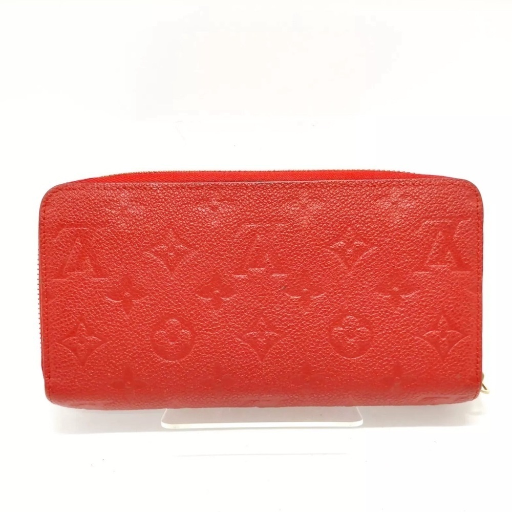 Authentic Louis Vuitton LV Zippy Wallet  Zippy Wallet Red Monogram Empreinte ❤️ - Picture 2 of 8